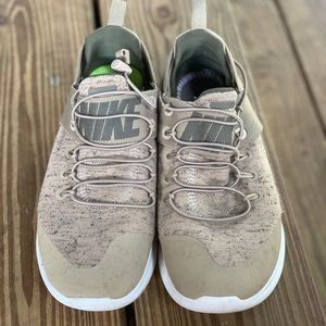 Nike Shoes - Womens Nike running shoes. Olive green. Size 7. Nike Shoes - Womens Nike running shoes. Olive green. Size 7.